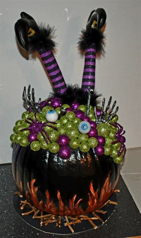 Step Up Your Pumpkin Game: Witch Hat Adorned Ideas for Halloween